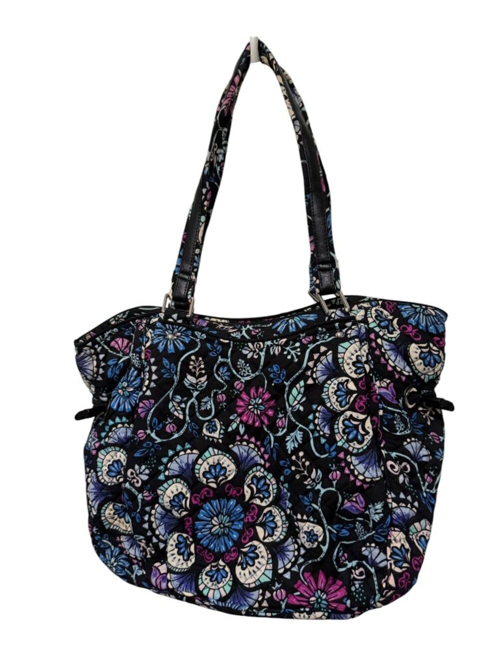 Vera Bradley Retired Bramble Glenna Satchel Shoulder Bag Purse - Picture 4 of 14